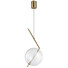 LED Полилей AMORE - 1 LED gold 24 cm ST-8869P-1 12W 3000K | Osvetlenieto.bg
