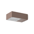 Фасаден аплик SIRIO AP1 COFFEE 318196 Ideal Lux 1xGX53 IP65 | Osvetlenieto.bg