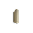 LED Аплик LOOK LED AP2 SQUARE D30 H150 ON-OFF OTTONE 3000K 370712 Ideal Lux | Osvetlenieto.bg