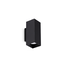 Аплик LOOK AP2 SQUARE D60 H150 NERO 353937 Ideal Lux 2xGU10 | Osvetlenieto.bg