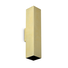 Аплик LOOK AP2 SQUARE D60 H300 OTTONE 370439 Ideal Lux 2xGU10 | Osvetlenieto.bg