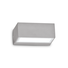 Фасаден аплик TWIN AP1 GRIGIO 326979 Ideal Lux 1xG9 IP44 | Osvetlenieto.bg
