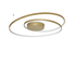 LED Плафон OZ PL D080 ON-OFF OTTONE 3000K 365060 Ideal Lux | Osvetlenieto.bg