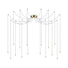 LED Полилей LUCCIOLA SP16 OTTONE 284019 Ideal Lux | Osvetlenieto.bg