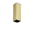 Луна за открит монтаж LOOK PL1 SQUARE D60 H200 OTTONE 371504 Ideal Lux 1xGU10 | Osvetlenieto.bg