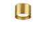 Луна за открит монтаж SPIKE PL1 ROUND OTTONE 285238 Ideal Lux 1xGX53 | Osvetlenieto.bg