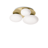 Плафон NINFEA PL3 OTTONE 293660 Ideal Lux 3xGX53 | Osvetlenieto.bg