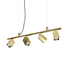 Полилей DYNAMITE SP4 SQUARE OTTONE 371399 Ideal Lux 4xGU10 | Osvetlenieto.bg