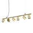 Полилей DYNAMITE SP6 SQUARE OTTONE 371429 Ideal Lux 6xGU10 | Osvetlenieto.bg