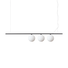 Полилей PERLINE SP3 NERO 307008 Ideal Lux 3xG9 | Osvetlenieto.bg