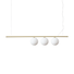 Полилей PERLINE SP3 OTTONE 282114 Ideal Lux 3xG9 | Osvetlenieto.bg