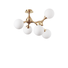 Плафон NODI PL5 OTTONE 241050 Ideal Lux 5xE14 | Osvetlenieto.bg