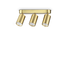 Спот DYNAMITE PL3 LINEAR ROUND OTTONE 371269 Ideal Lux 3xGU10 | Osvetlenieto.bg