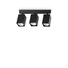 Спот DYNAMITE PL3 LINEAR SQUARE NERO 371276 Ideal Lux 3xGU10 | Osvetlenieto.bg
