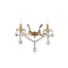Аплик FLORIAN AP2 ORO 035659 Ideal Lux 2xE14 | Osvetlenieto.bg