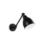 Аплик NEWTON AP1 NERO 027852 Ideal Lux 1xE27 | Osvetlenieto.bg