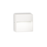Фасаден аплик DOWN AP1 BIANCO 115382 Ideal Lux 1xG9 IP44 | Osvetlenieto.bg