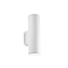 Фасаден аплик GUN AP2 SMALL BIANCO 100388 Ideal Lux 2xGU10 IP44 | Osvetlenieto.bg