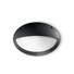 Фасаден аплик POLAR-2 AP1 OVAL NERO 096728 Ideal Lux 1xE27 IP66 | Osvetlenieto.bg