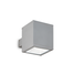 Фасаден аплик SNIF AP1 SQUARE GRIGIO 118666 Ideal Lux 1xG9 IP44 | Osvetlenieto.bg