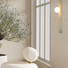 Аплик Zambelis 25315 WALL LIGHT 1xG9 NATURAL STONE - OPAL GLASS | Osvetlenieto.bg
