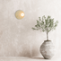 Аплик Zambelis 25316 WALL LIGHT 1xG9 NATURAL STONE - OPAL GLASS | Osvetlenieto.bg