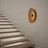 LED Аплик Zambelis 25179 SCONCE LED LIGHT 6W 3000K ACOUSTIC LIGHT BROWN - BLACK | Osvetlenieto.bg
