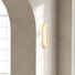 LED Аплик Zambelis 2546 WALL LED LIGHT 14W 3000K TRIAC ALABASTER - BRASS | Osvetlenieto.bg