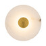 LED Аплик Zambelis 2550 WALL LED LIGHT 5W 3000K ALABASTER - BRASS | Osvetlenieto.bg