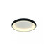 LED Плафон ZAMBELIS 2040 CEILING LIGHT ALUMINIUM & ACRYLIC  SANDY BLACK 30W 3000K | Osvetlenieto.bg