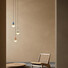 LED Полилей Zambelis 25101 PENDANT LED LIGHT 20W 3000K CERAMIC - METAL - GLASS, BRASS | Osvetlenieto.bg