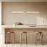 LED Полилей Zambelis 2539 PENDANT LED LINE LIGHT 23W 3000K TRIAC SANDY BLACK - ALABASTER | Osvetlenieto.bg