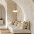 LED Полилей Zambelis 25419 PENDANT LED LIGHT 22W 3000K NATURAL STONE - BROWN WOOD | Osvetlenieto.bg