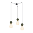 Полилей Zambelis 23246 PENDANT 3XE14 GREEN MARBLE - BRASS | Osvetlenieto.bg