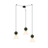 Полилей Zambelis 23250 PENDANT 3XE14 GREEN MARBLE - BRASS | Osvetlenieto.bg