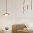 Полилей Zambelis 2598 PENDANT LIGHT 1xG9 TERRACOTTA CLAY - BLACK - METAL - OPAL GLASS | Osvetlenieto.bg