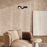 LED Аплик ZAMBELIS 25342 WALL LED LIGHT 25W 3000K SANDY BLACK BASE - CHAMPAGNE SHADE | Osvetlenieto.bg