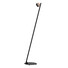 LED Лампион ZAMBELIS 25344 FLOOR LED LIGHT 7W 3000K SANDY BLACK BASE - CHAMPAGNE SHADE 359° MOVABLE | Osvetlenieto.bg