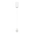 LED Полилей ZAMBELIS 25139 PENDANT LED LIGHT 7W 3000K SANDY WHITE ALUMINIUM - ACRYLIC | Osvetlenieto.bg