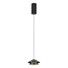 LED Полилей ZAMBELIS 25348 PENDANT LED LIGHT 9W 3000K SANDY BLACK BASE - SANDY BLACK SHADE - BRUSHED NICKEL ELECTROPLATE | Osvetlenieto.bg