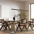 LED Полилей ZAMBELIS 2556 PENDANT LED LINE LIGHT 32W 3000K TRIAC SANDY BLACK | Osvetlenieto.bg