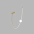 LED Полилей ZAMBELIS 22250 CEILING LED LIGHT 19W 3000K ALUMINIUM GOLD MATT | Osvetlenieto.bg