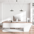 LED Полилей ZAMBELIS 23227 PENDANT LED LIGHT 2x7W 3000K METAL BLACK | Osvetlenieto.bg