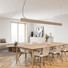 LED Полилей ZAMBELIS 22208 PENDANT LED LIGHT UP-DOWN 54W 3000K BROZE-GOLD | Osvetlenieto.bg