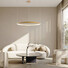 LED Полилей ZAMBELIS 23034 PENDANT LED LIGHT 45W 3000K ALUMINIUM GOLD | Osvetlenieto.bg
