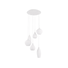 Полилей SOFT SP6 BIANCO 087818 Ideal Lux 6xE14 | Osvetlenieto.bg