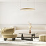LED Полилей ZAMBELIS 23032 PENDANT LED LIGHT 28W 3000K ALUMINIUM GOLD | Osvetlenieto.bg