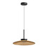 LED Полилей ZAMBELIS 25274 PENDANT LED LIGHT 31W 2700K-3000K TRIAC BLACK MATT - TAWNY GLASS | Osvetlenieto.bg