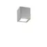 Външен плафон TECHO PL1 D09 SQUARE GRIGIO 326894 Ideal Lux 1xGU10 IP54 | Osvetlenieto.bg