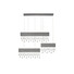 LED Полилей  CRISTA 9130645 NovaLuce 84W 3500K Triac Dimmable | Osvetlenieto.bg